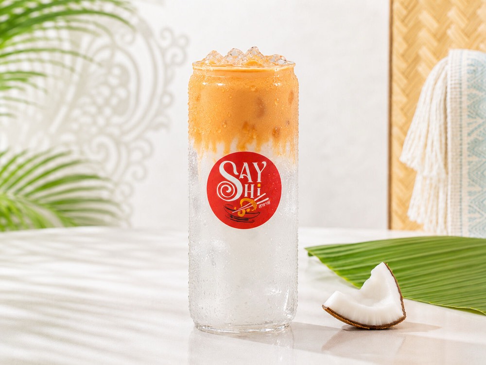 Cloud coconut drink