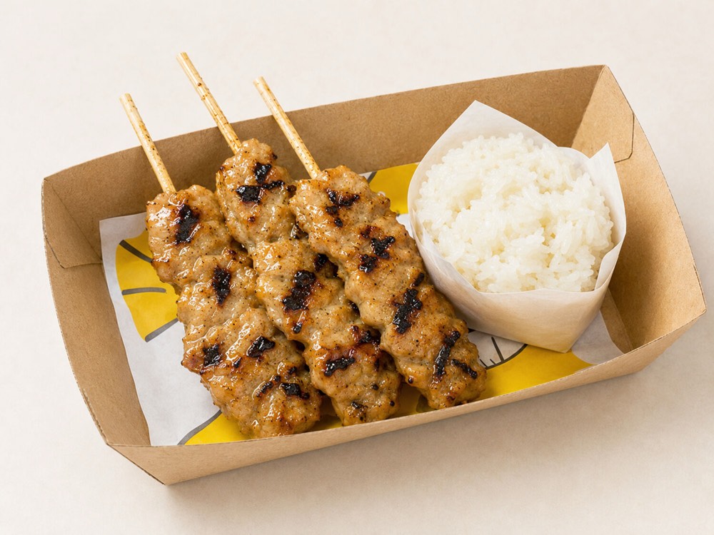 Moo ping sticky rice